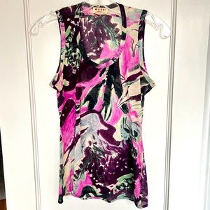 Marni Abstract Print Tank Top